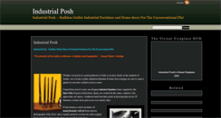 Desktop Screenshot of industrialposh.com